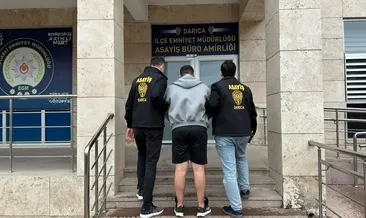 Kocaeli'de silahlı tehdit şüphelisi kıskıvrak yakalandı #kocaeli
