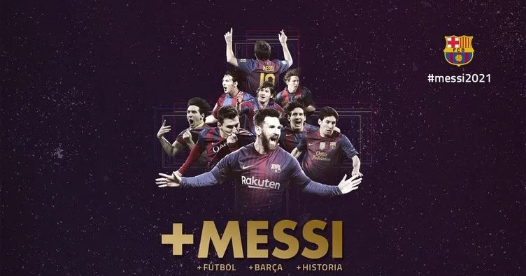 Barcelona’da Messi’nin sözleşmesi uzatıldı