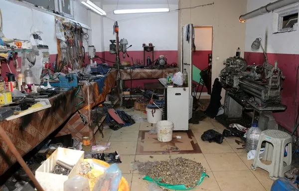 Pendik'te silah imalathanesine baskın