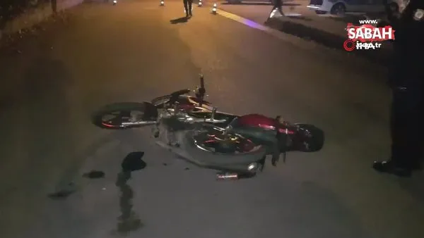 Karabük'te alkollü motosiklet sürücüsü ölümden döndü