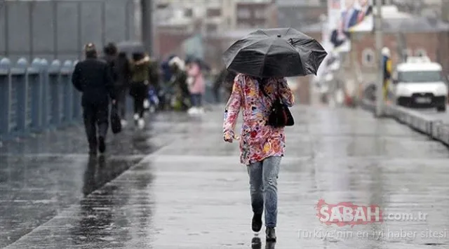 BUGÜN BAŞLIYOR! Meteoroloji’den son dakika sağanak yağış ve hava durumu uyarısı geldi! Başta İstanbul olmak üzere…