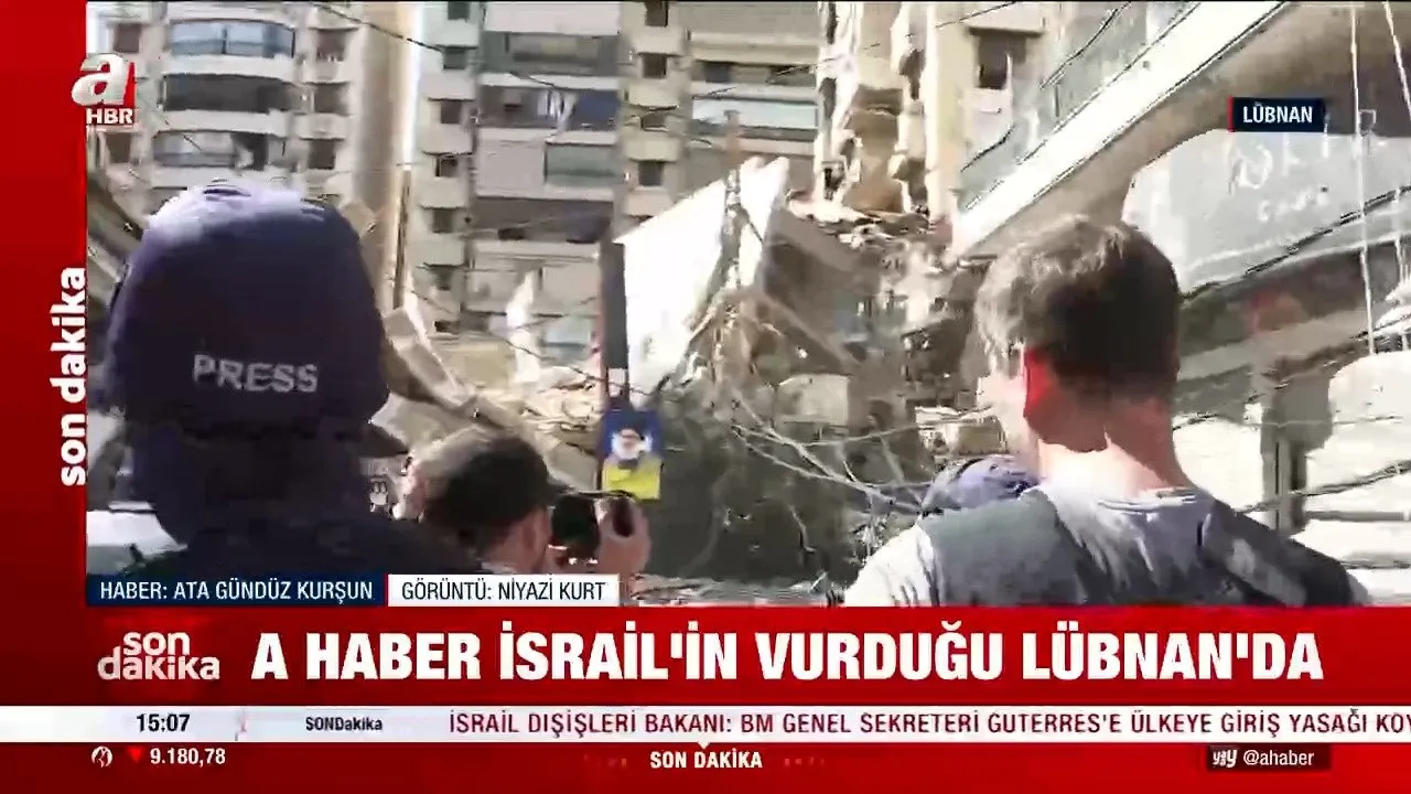 A Haber Hizbullah’ın kalesi Dahiye’de…Enkazdan dumanlar yükselmeye devam ediyor