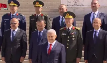 Son dakika haberi: Yüksek Askeri Şura üyeleri Anıtkabir’i ziyaret etti