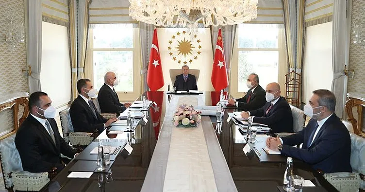 Başkan Erdoğan, Azerbaycan Başbakan Yardımcısı’nı kabul etti