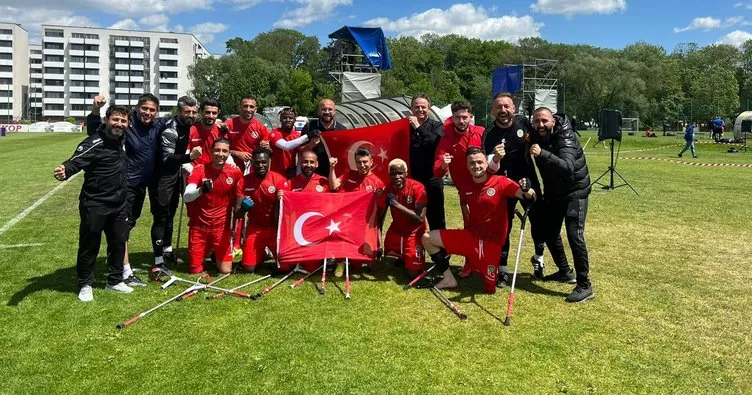 Etimesgut Belediye Ampute takımı şampiyonlar ligi şampiyonu oldu! Başkan Erdoğan’dan tebrik