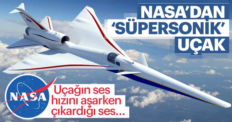 NASA’dan sessiz süpersonik uçak projesi