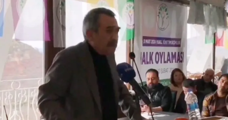 DEM Partili Tunceli Belediye Başkanı Cevdet Konak’tan skandal sözler: Dersim Kürdistan’dır
