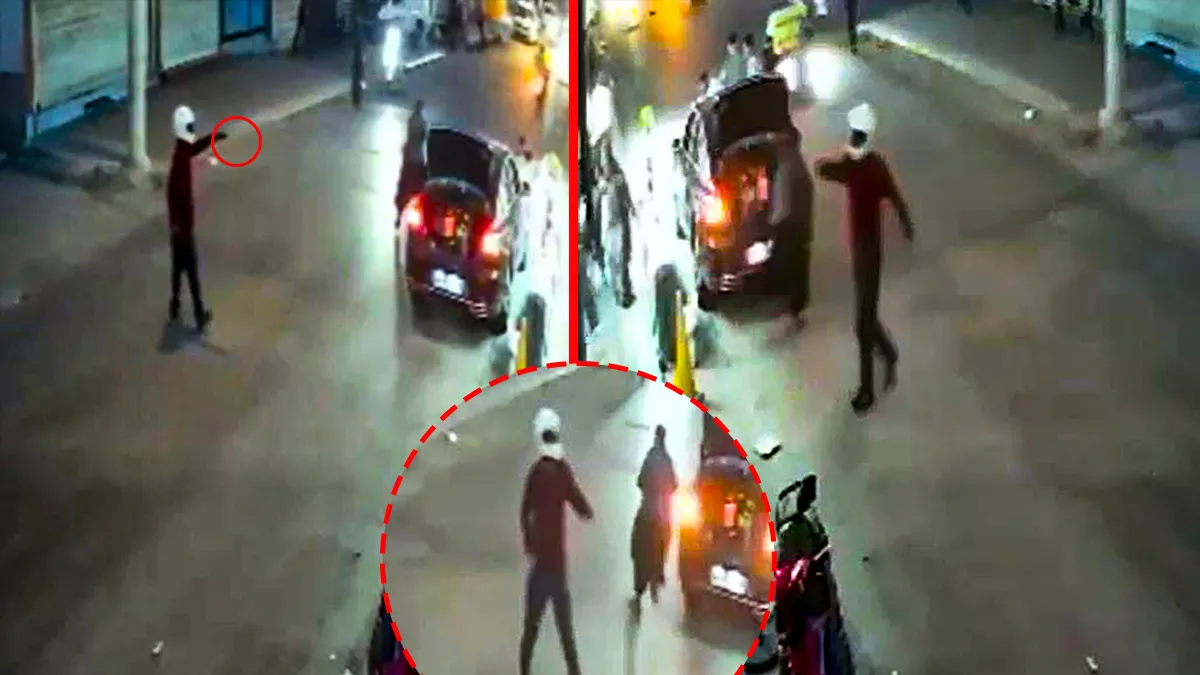 Adana’da korku dolu anlar! Kasklı saldırgan dehşet saçtı: Rastgele ateş açıp… Adana’da korku dolu anlar! Kasklı saldırgan dehşet saçtı: Rastgele ateş açıp…