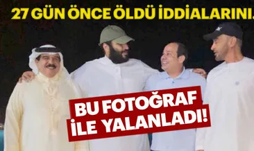 Öldü haberine fotoğraflı yanıt!