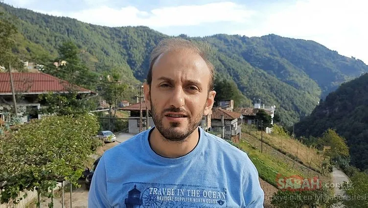 Trabzonlu adamın ulaşamadığı meyveleri toplamak için bulduğu yöntem görenlere pes dedirtti