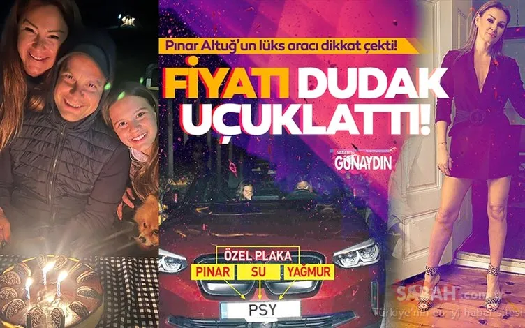 Ünlü oyuncu Pınar Altuğ’un lüks aracı dikkat çekti! Fiyatı dudak uçuklattı! O ayrıntı dikkatlerden kaçmadı!