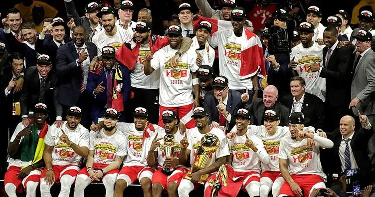 Şampiyon Toronto Raptors NBA tarihine geçti