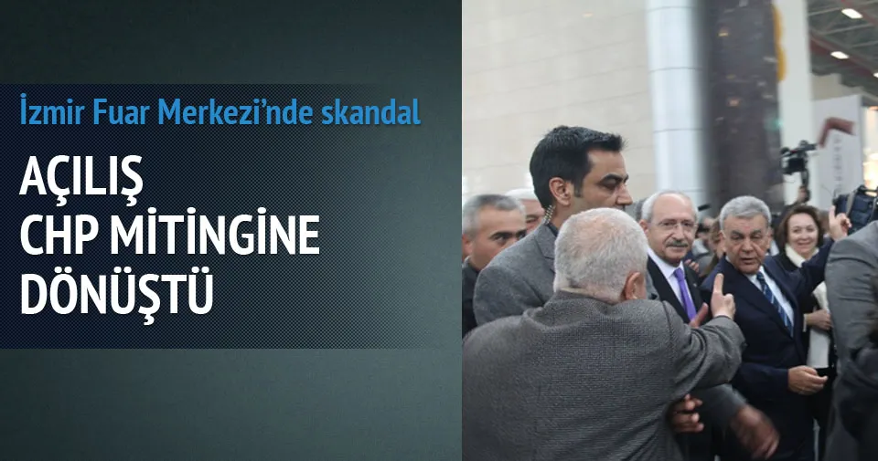 İzmir Fuar Merkezi’nde skandal