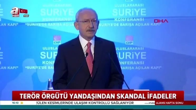 CHP'den tartışmalı Suriye konferansı!