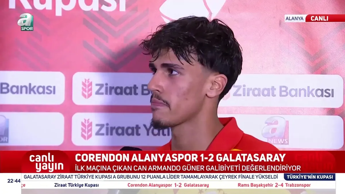 Can Armando Güner ilk maçını yorumladı! “Hayallerim gerçek oldu” videosunu izle Can Armando Güner ilk maçını yorumladı! “Hayallerim gerçek oldu” videosunu izle