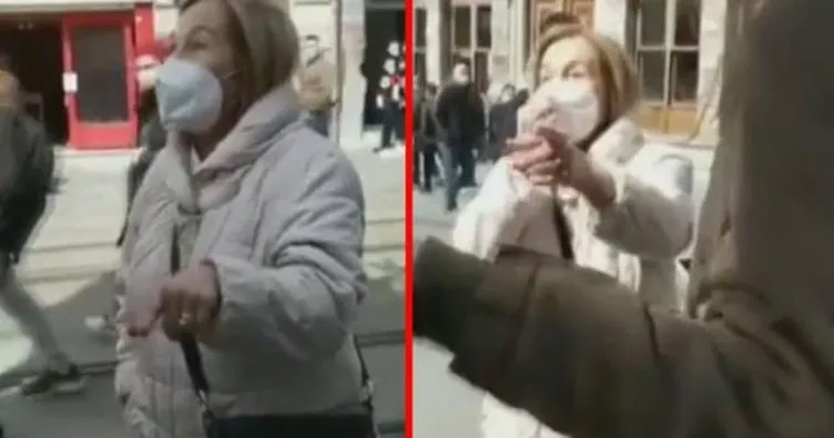 Taksim’de çarşaflı kadınlara sözlü saldırıda bulunan kadına 4 ay hapis