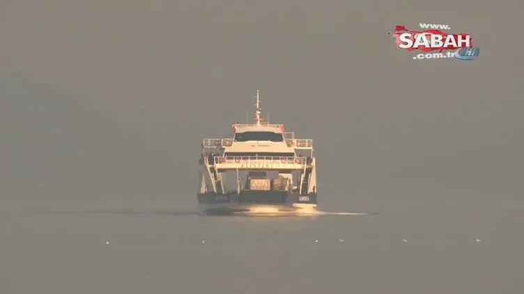 Çanakkale Boğazı sis sebebiyle kapatıldı