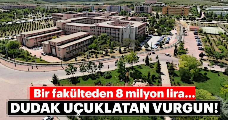 Selçuk Üniversitesinin döner sermayesi FETÖ’ye dönmüş