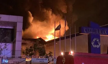 Son dakika: Gaziantep Organize Sanayi Bölgesinde yangın!