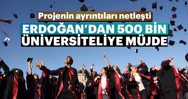 500 bin üniversiteliye yaz işi