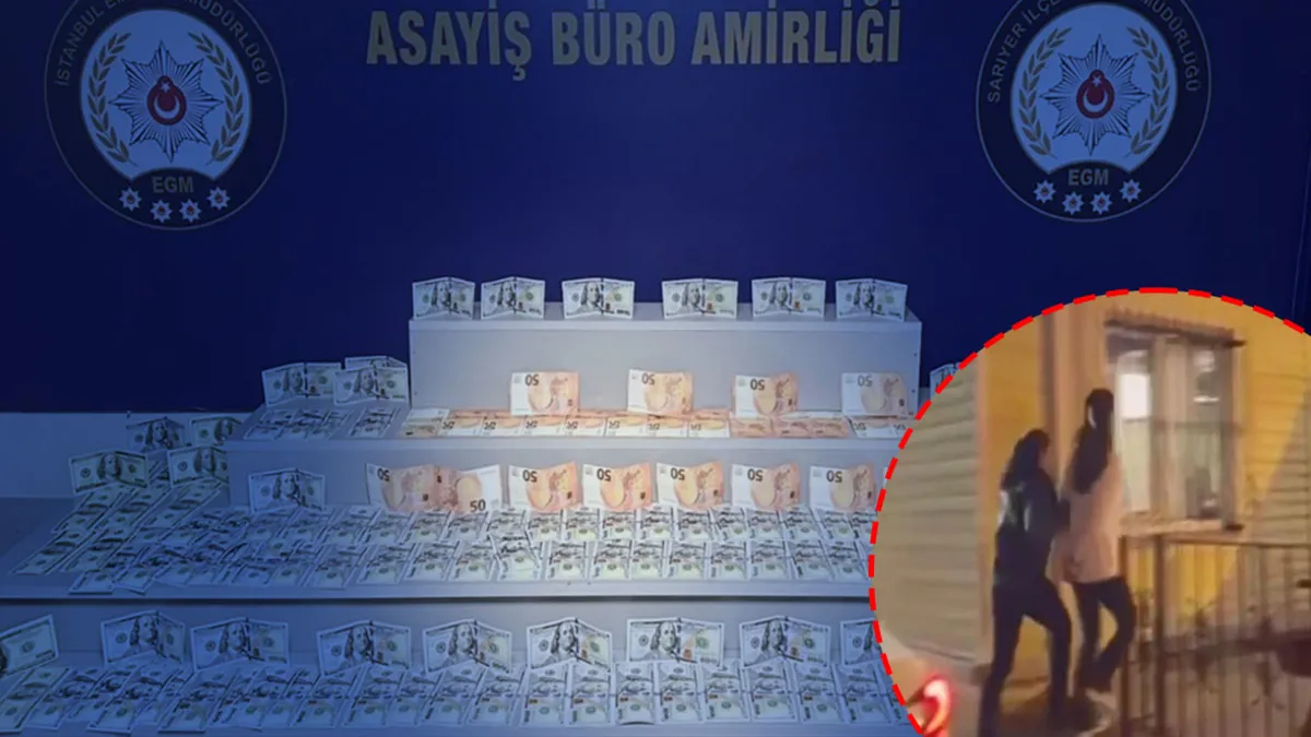 Kadın zanlı suçüstü yakalandı!