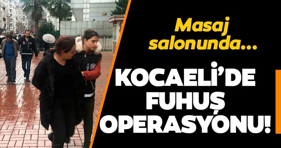 Masaj Salonunda Fuhusa Polis Baskini 3 Gozalti Son Dakika Haberler