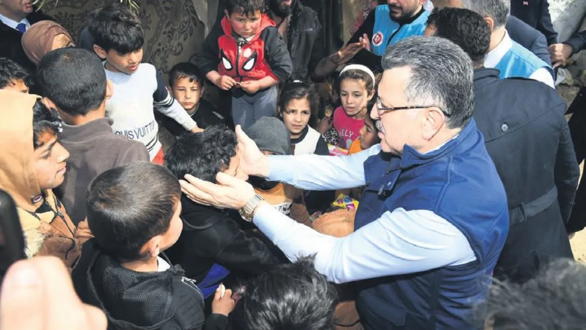 Halep’te kardeşlik sofrası