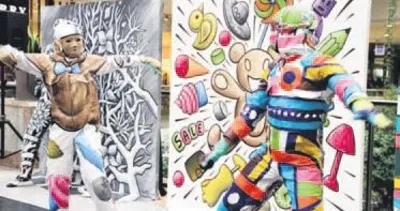 Resim sanatı dans ve müzikle buluştu