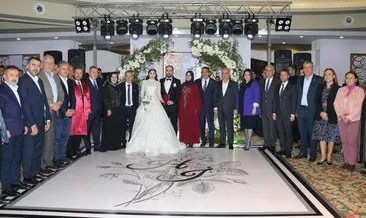 Bakan Kirişçi, Milletvekili Doğru’nun kızının düğününe katıldı