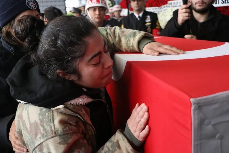 Tel Abyad şehidi teğmen Sinan Bilir, Tokat'ta son yolculuğa uğurlandı