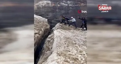 Cilo buzullarında kaybolan 2 kişiden birinin cansız bedenine ulaşıldı | Video