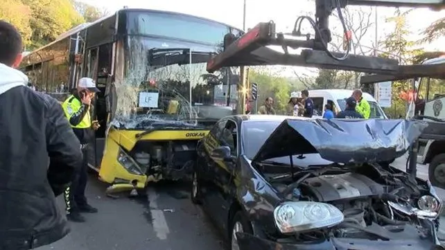 Sarıyer'de feci kaza! Freni boşalan İETT otobüsü dehşet saçtı: Çok sayıda yaralı var