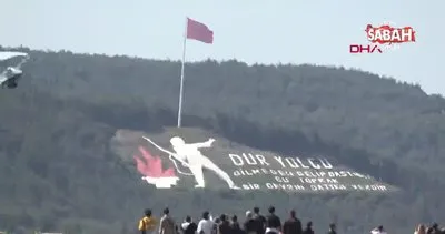 Solotürk Çanakkale’de çocuklar için uçtu | Video