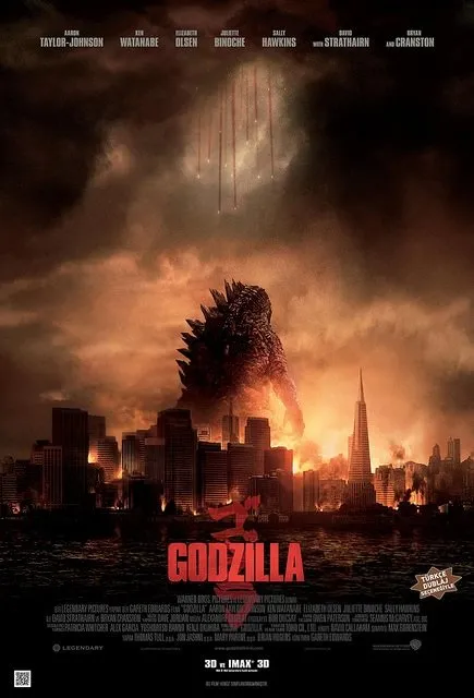 Godzilla filminden kareler