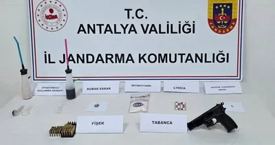 Antalya’da uyuşturucu operasyonu