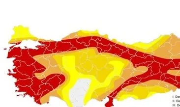 Türkiye deprem fay hattı risk haritası 2021: AFAD MTA fay hattı sorgulama