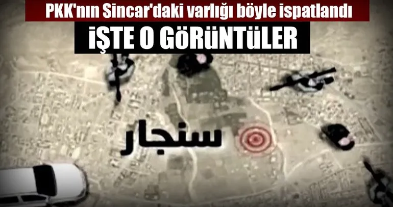 Son dakika: Terör örgütü PKK’nın Sincar’daki kampları görüntülendi!