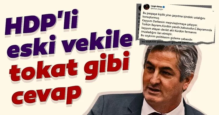 HDP’li eski vekile sosyal medyadan büyük tepkiler yağıyor!