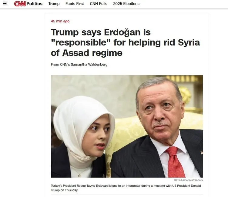 SON DAKİKA | Başkan Erdoğan ve Trump arasındaki tarihi zirve dünya basınında