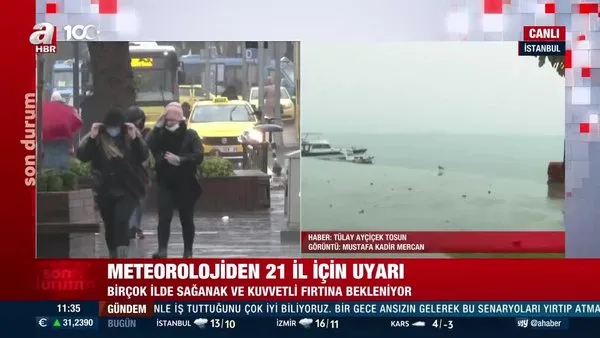 Meteoroloji'den İstanbul'a kar uyarısı! İki bölgeye dikkat | Video