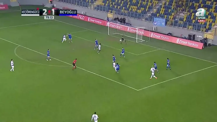 GOL | A. Keçiörengücü 3-1 Beyoğlu Yeni Çarşı