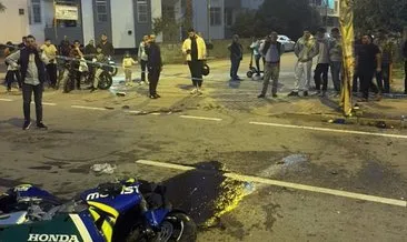 Ağaca çarpan motosikletteki 2 kişi öldü #adana