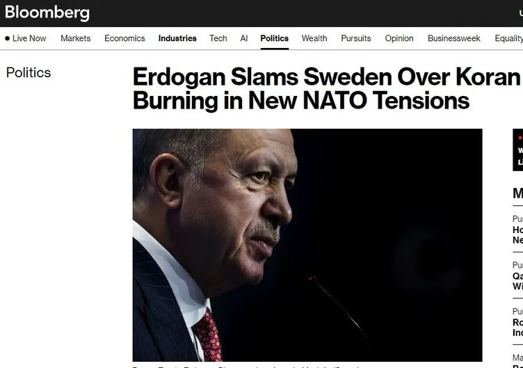 Başkan Erdoğan'ın İsveç'e tepkisi dünyanın gündeminde: 'Kibirli Batılılara öğreteceğiz’