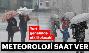 Meteoroloji Genel Müdürlüğü’nden son dakika hava durumu ve yağış uyarısı! İstanbul’a kar ne zaman yağacak?
