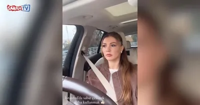 Burcu Özberk’in İstanbul’da trafik sınavı | Video