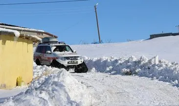 Yollar kapandı, paletli ambulanslar devreye girdi #erzincan Yollar kapandı, paletli ambulanslar devreye girdi #erzincan