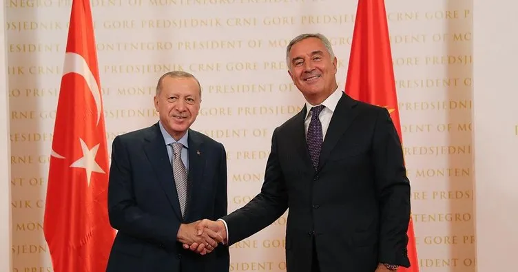 Başkan Erdoğan, Karadağ Cumhurbaşkanı Djukanovic ile görüştü