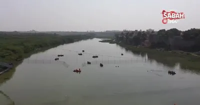 Hindistan’daki köprü faciasında 9 kişi tutuklandı | Video