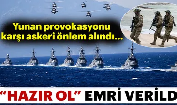 Ege’de provokasyona karşı SATlı önlemi