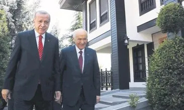 Erdoğan’dan Bahçeli’ye sürpriz ziyaret